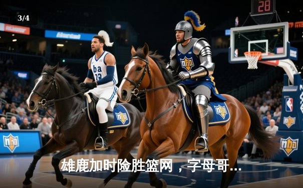 雄鹿加时险胜篮网，字母哥44分14篮板6助攻主宰关键战 - 3